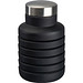 Ausziehbare Silikonflasche, schwarz