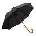 Automatik-Holzstockschirm JAZZ,schwarz