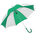 Automatik-Stockschirm, Grün/Weiß