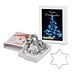 Backförmchen in Slide-Box, Xmas, Stern, 1-seit. Druck