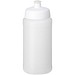 Baseline® Plus 500 ml Flasche mit Sportdeckel, transparent/weiß