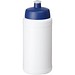 Baseline® Plus 500 ml Flasche mit Sportdeckel, weiß/blau