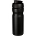 Baseline® Plus 650 ml Sportflasche mit Klappdeckel, schwarz/schwarz