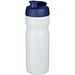 Baseline® Plus 650 ml Sportflasche mit Klappdeckel, transparent/blau