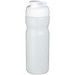 Baseline® Plus 650 ml Sportflasche mit Klappdeckel, transparent/weiß