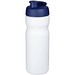 Baseline® Plus 650 ml Sportflasche mit Klappdeckel, weiß/blau
