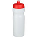 Baseline Plus Sportflasche, 650 ml, transparent,rot