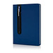 XD COLLECTION Notizbuch mit Stylus-Stift Basic Hardcover PU, DIN A5, liniert, dunkelblau