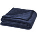 SEASONS Plaid-Decke Bay aus extraweichem Coral-Fleece, dunkelblau SEASONS Plaid-Decke Bay aus extraweichem Coral-Fleece, dunkelblau