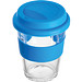 Becher aus Glas, 300 ml, blau
