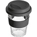 Becher aus Glas, 300 ml, schwarz