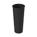 Kaffeebecher ToGo, 500 ml, schlichtes schwarz