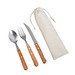 Besteckset ECO TRIP,braun, silber
