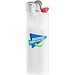 BIC® J26 Feuerzeug Durchscheinend Weiß