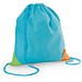 BISSAYA. Kordelbeutel aus Vliesstoff (80 g/m²), Hellblau