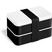 BOCUSE. Lunchbox. Frischhaltebox aus PP und PS 680ml, Schwarz