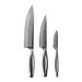 BOSKA Küchenmesser Monaco+, 3er-Set, Stahl