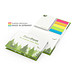 Geiger-Notes Brüssel Individuell green+blue inkl. Druck, Bookcover