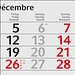 Geiger-Notes Monatskalender Budget 4 green+blue, inkl. Druck, rot
