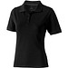 ELEVATE Damen Poloshirt Calgary, schwarz, XXL