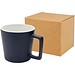 Cali 370 ml Keramiktasse mit matter Oberfläche, Navy Blue