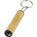 Cane Schlüsselring mit Licht, aus Bambus, natur