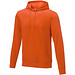 Charon Herren Kapuzenpullover, orange, S