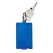 Chip-Schlüsselanhänger Square, standard-blau PP
