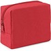 CHLOE. Kosmetiktasche aus hochdichtem 600D-Polyester, Rot