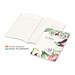 Geiger-Notes Copy-Book White green+blue Notizbuch A5, inkl. Druck, natur
