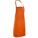 CURRY. Schürze aus Baumwolle und Polyester (180 g/m²), Orange