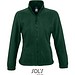 Damen Fleecejacke North, XL, Fir Green
