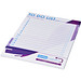 Desk-Mate® A5 Notizblock, 50 Blatt, weiß