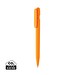 Devin Solid Stift aus GRS zertifiziertem rABS, orange