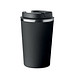 Doppelwandiger Becher 350ml BRACE, Schwarz