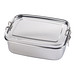 Edelstahl Lunchbox STRONG BREAK,silber