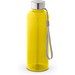 ENDERS M. Trinkflasche (600ml) aus recyceltem PET (100% rPET) mit glänzender transluzenter Oberfläche, Gelb