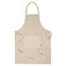 Fairtrade Baumwollschürze Colchester,beige