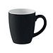 Farbiger Kaffeebecher 290 ml COLOUR TRENT, Schwarz