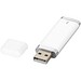 Flat USB-Stick, weiss, 4GB