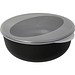 Food-Bowl ToGo, Classic, 2,2 l, schwarz/transparent