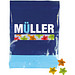 Trolli Fruchtgummi Maxitüte, Stern, inkl. Druck, transparente Folie