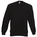 FRUIT OF THE LOOM® Unisex Sweatshirt Set-In, schwarz, XL