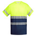 navy/fluor yellow
