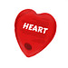 Gel-Wärmekissen Herz, rot