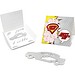 Geschenkartikel: ROMINOX® Key Tool Car/Auto (18 Funktionen) im Motiv-Mäppchen Super Dad, silber