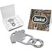 Geschenkartikel: ROMINOX® Key Tool Football / Fußball (18 Funktionen) im Motiv-Mäppchen Danke, silber