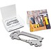 Geschenkartikel: ROMINOX® Key Tool Truck / LKW (22 Funktionen) im Motiv-Mäppchen Werkzeug, silber