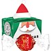 Geschenkbox Mini Weihnachtsmütze, Lindt LINDOR Milchkugel, inkl. Druck