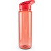 GILMORE. Sportflasche (750ml) aus recyceltem PET (100% rPET) mit glänzender transluzenter Oberfläche, Rot